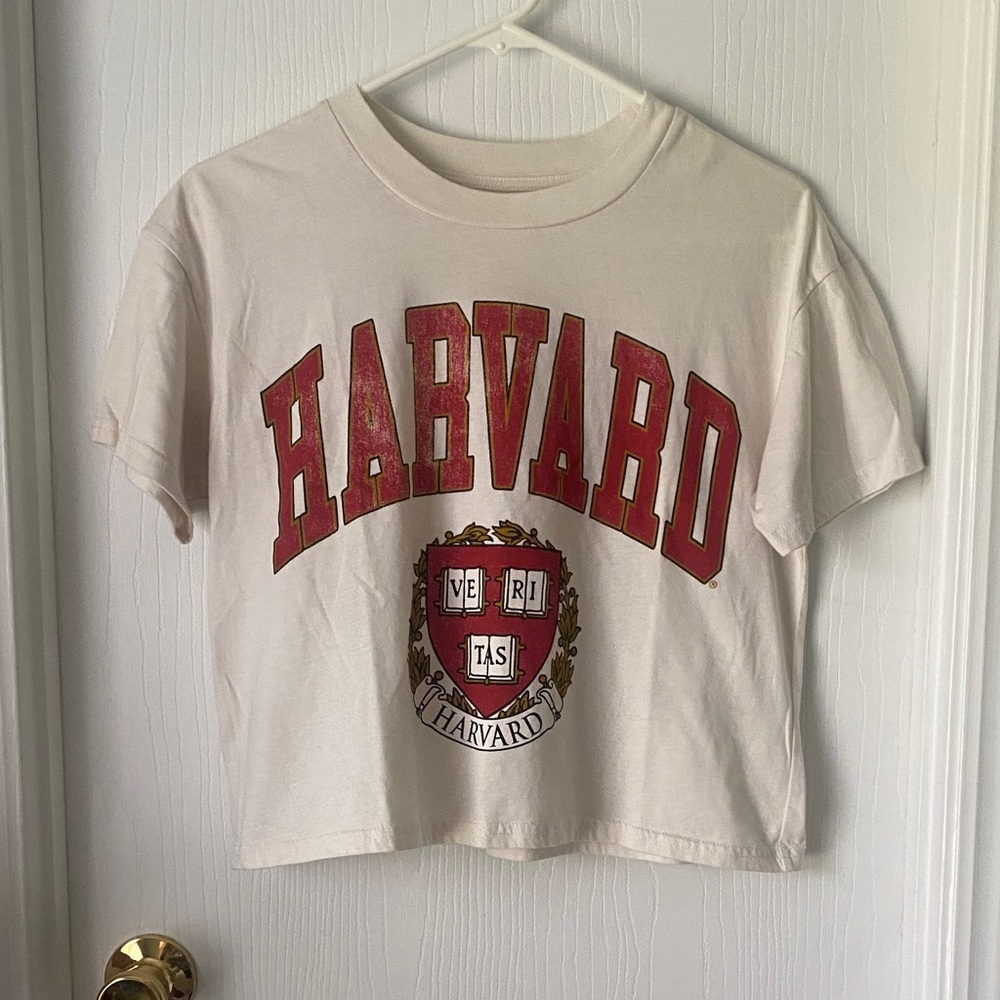 Harvard Cropped T-Shirt